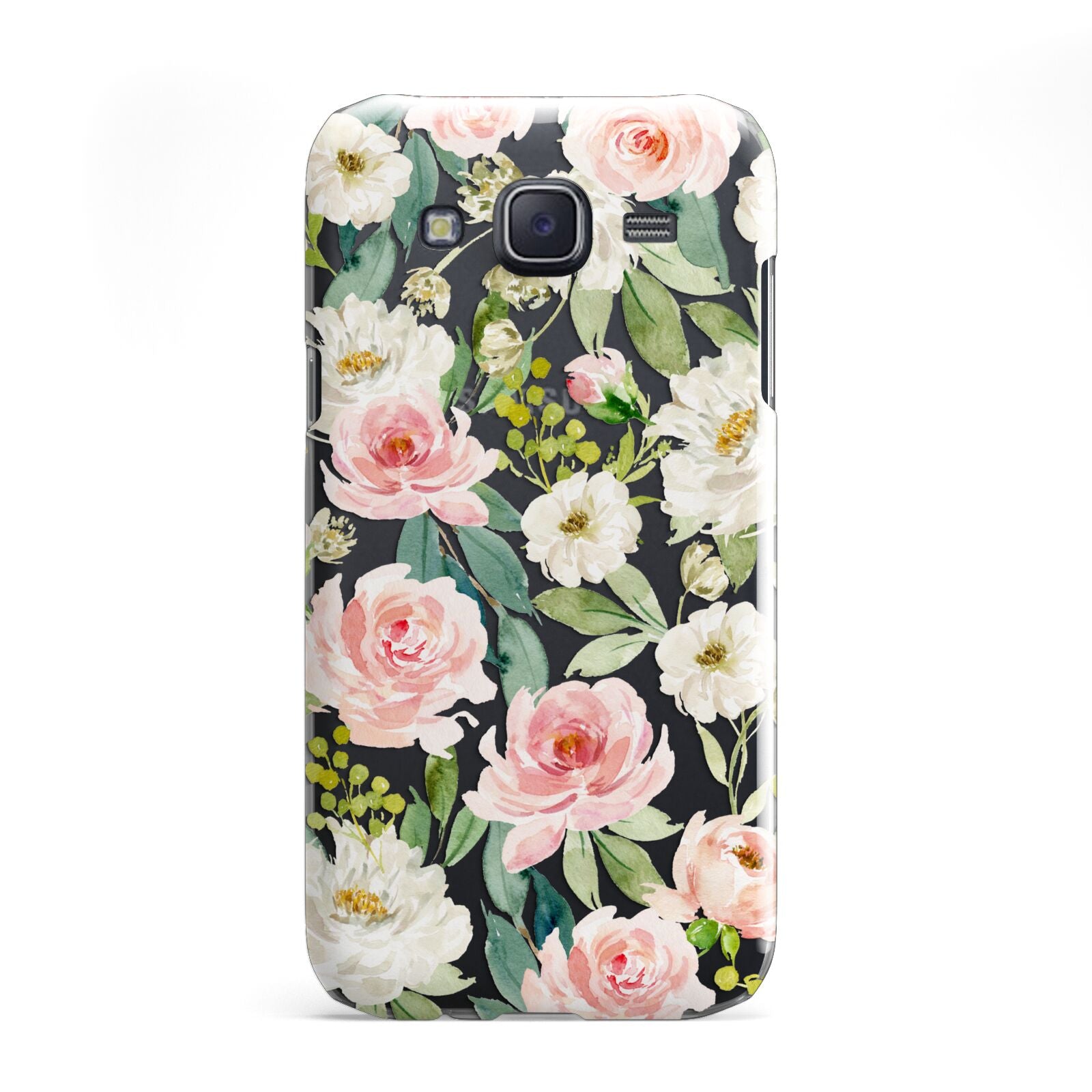 Watercolour Peonies Roses and Foliage Samsung Galaxy J5 Case