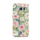 Watercolour Peonies Roses and Foliage Samsung Galaxy S6 Case