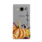 Watercolour Pumpkins with Black Vertical Text Samsung Galaxy A5 Case