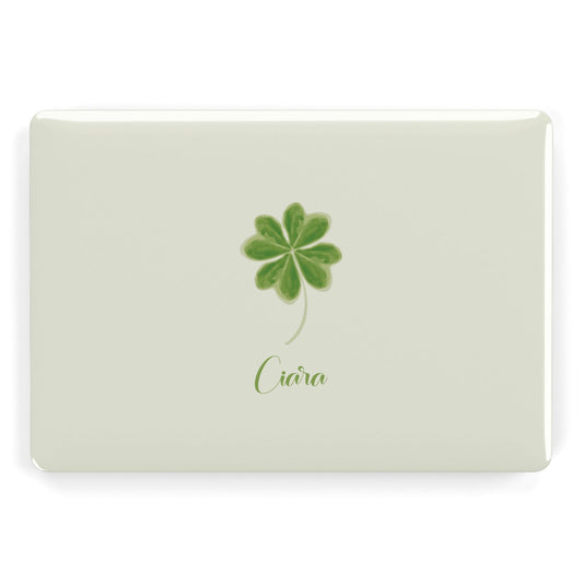 Watercolour Shamrock Custom Apple MacBook Case