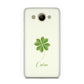 Watercolour Shamrock Custom Huawei Y3 2017