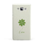 Watercolour Shamrock Custom Samsung Galaxy A7 2015 Case