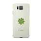 Watercolour Shamrock Custom Samsung Galaxy Alpha Case
