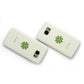 Watercolour Shamrock Custom Samsung Galaxy Case Flat Overview