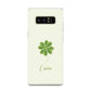 Watercolour Shamrock Custom Samsung Galaxy Note 8 Case