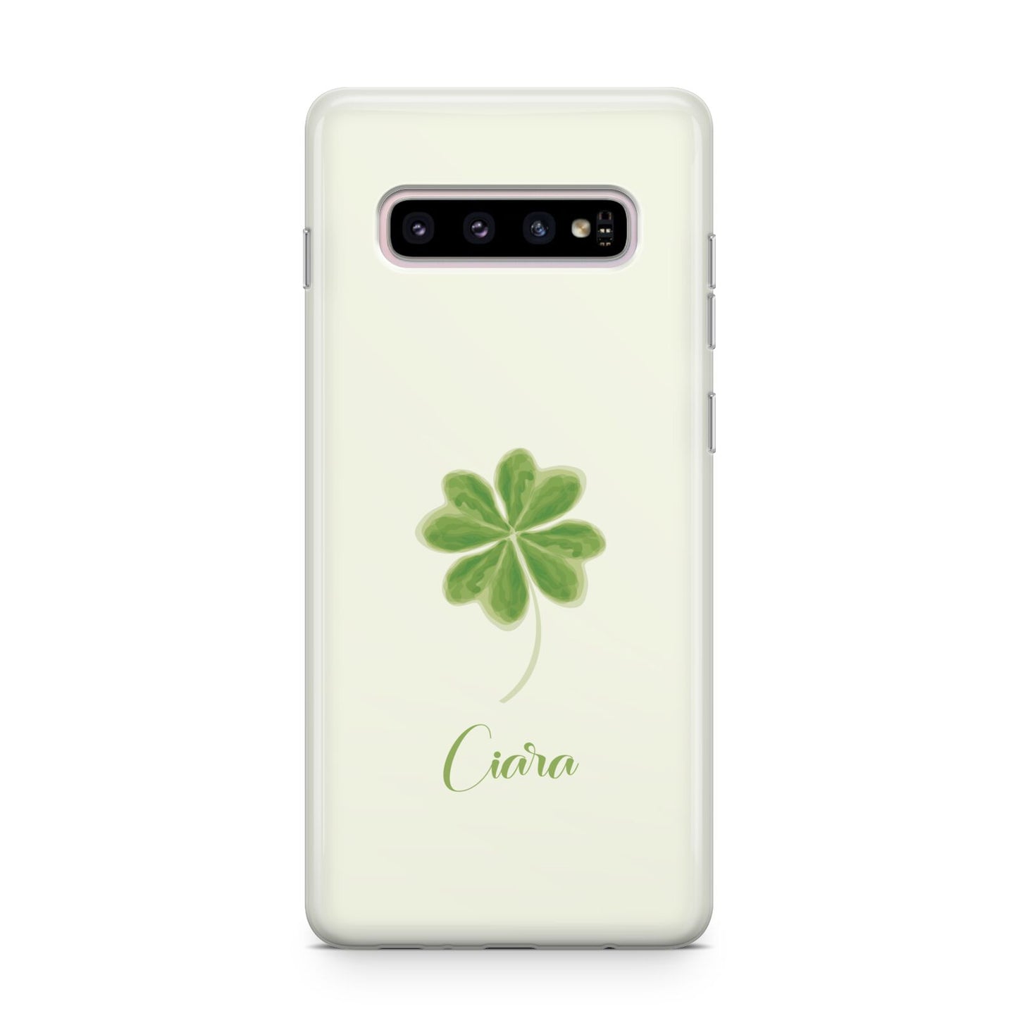 Watercolour Shamrock Custom Samsung Galaxy S10 Plus Case
