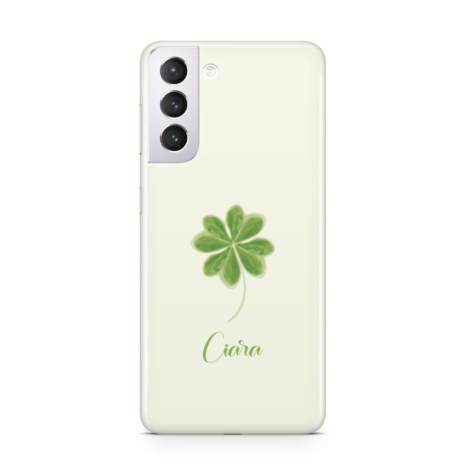 Watercolour Shamrock Custom Samsung S21 Case