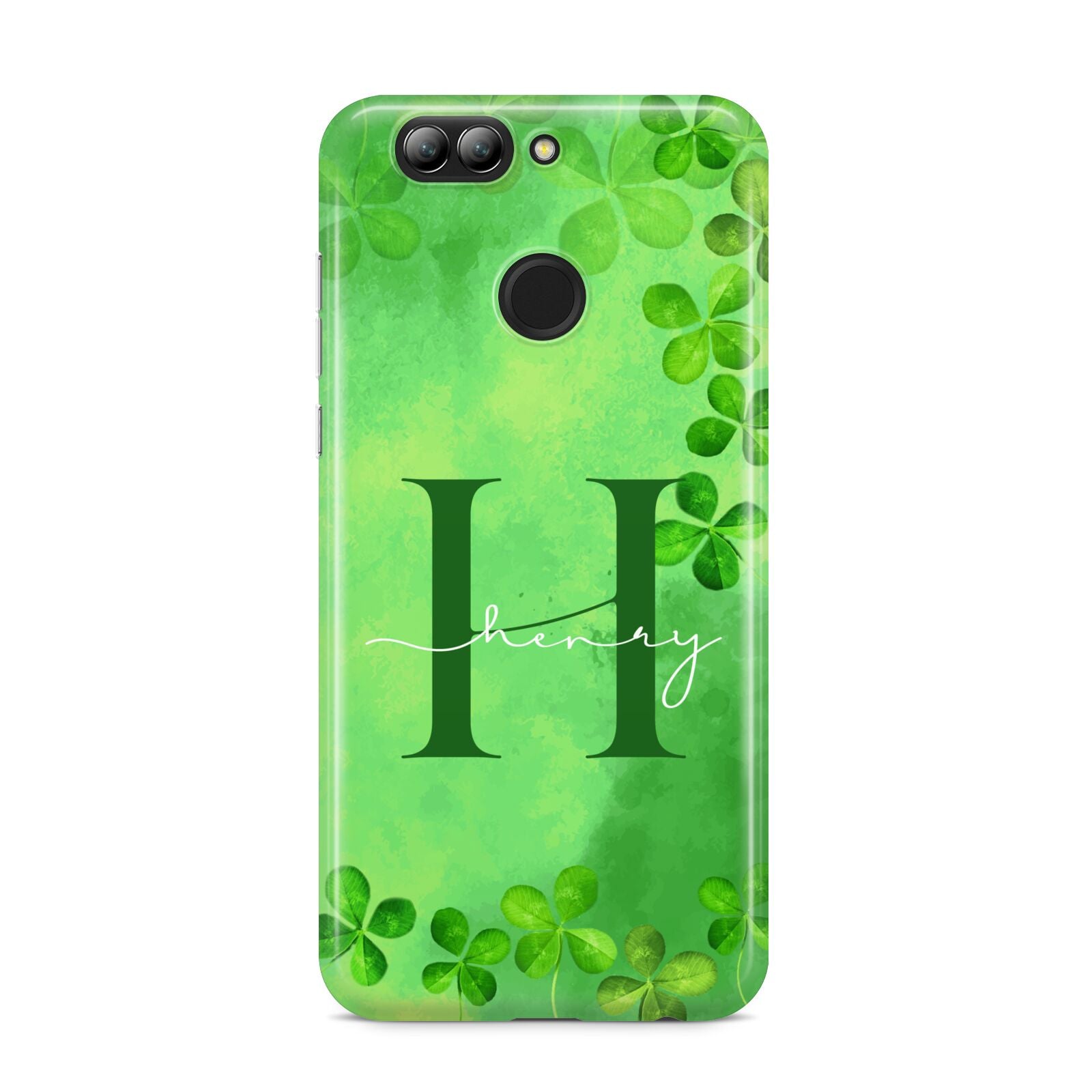Watercolour Shamrock Pattern Name Huawei Nova 2s Phone Case