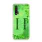 Watercolour Shamrock Pattern Name Huawei Nova 6 Phone Case