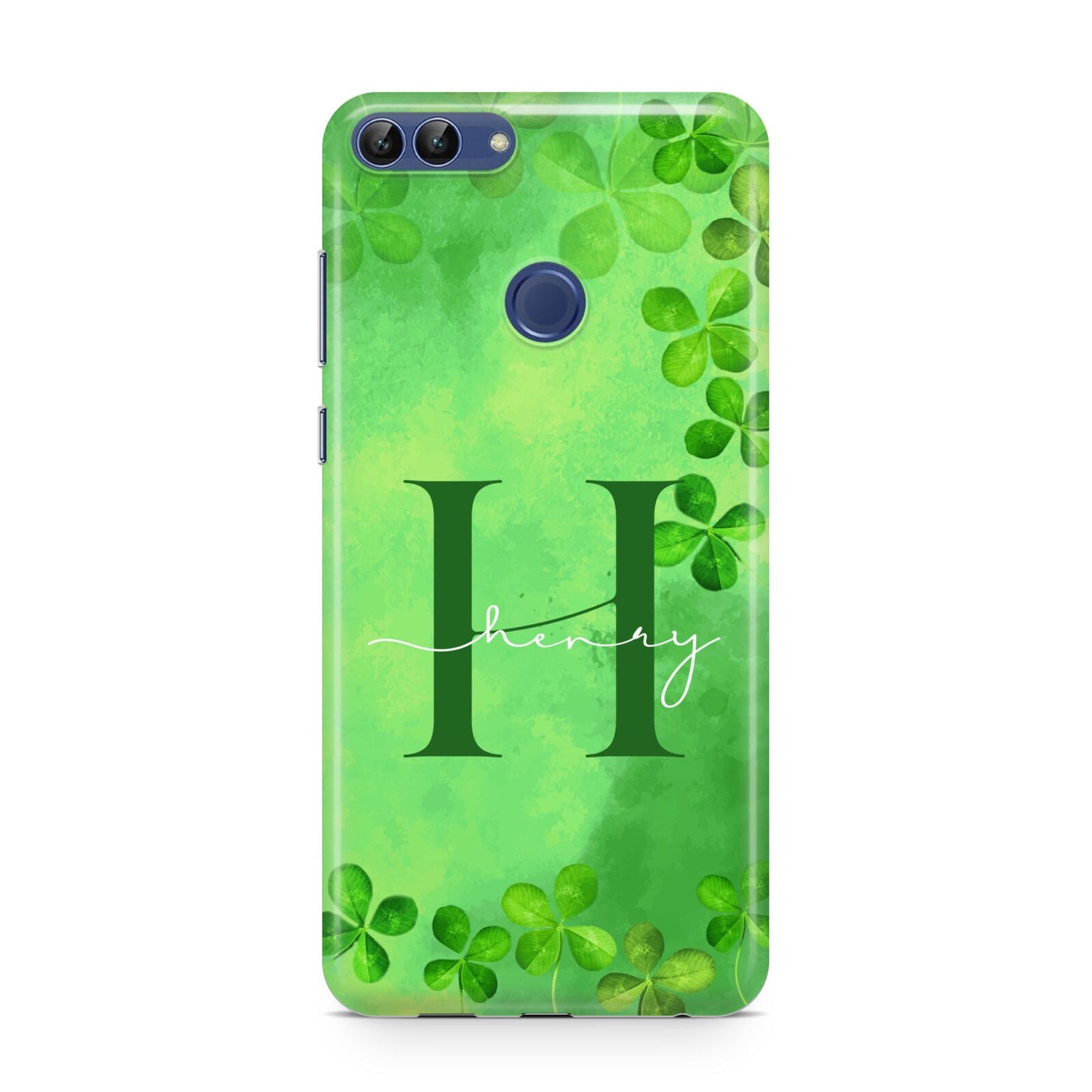 Watercolour Shamrock Pattern Name Huawei P Smart Case