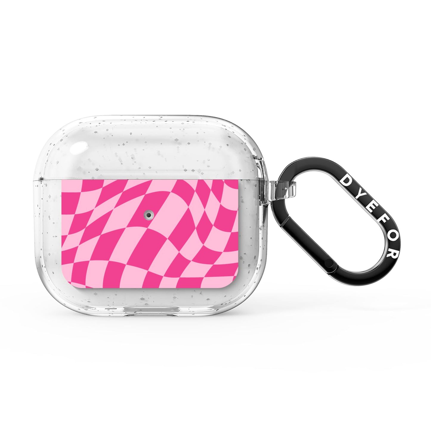 Wavy Check AirPods Glitter Case 3rd Gen