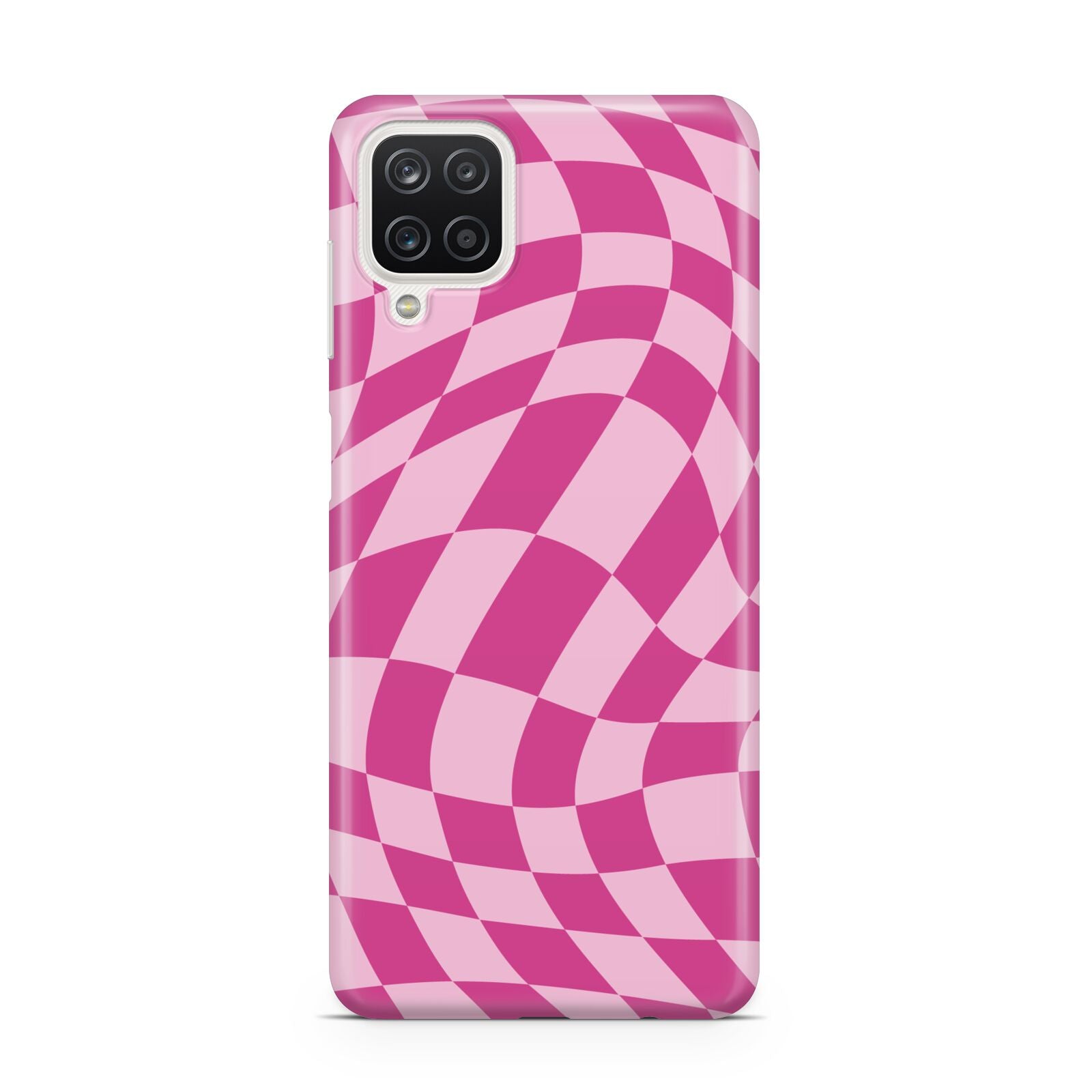 Wavy Check Samsung M12 Case