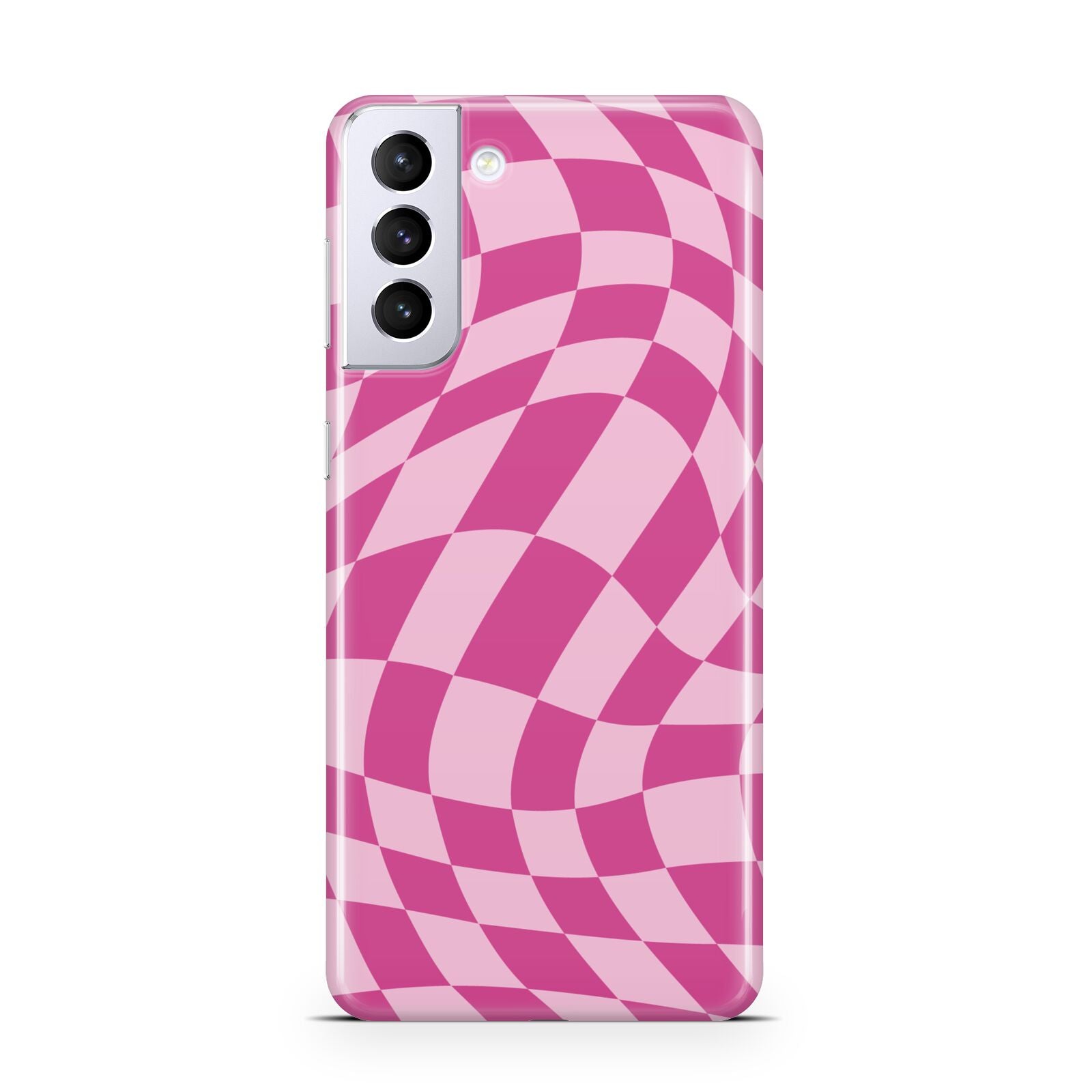 Wavy Check Samsung S21 Plus Case