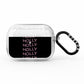 Wavy Name AirPods Pro Glitter Case