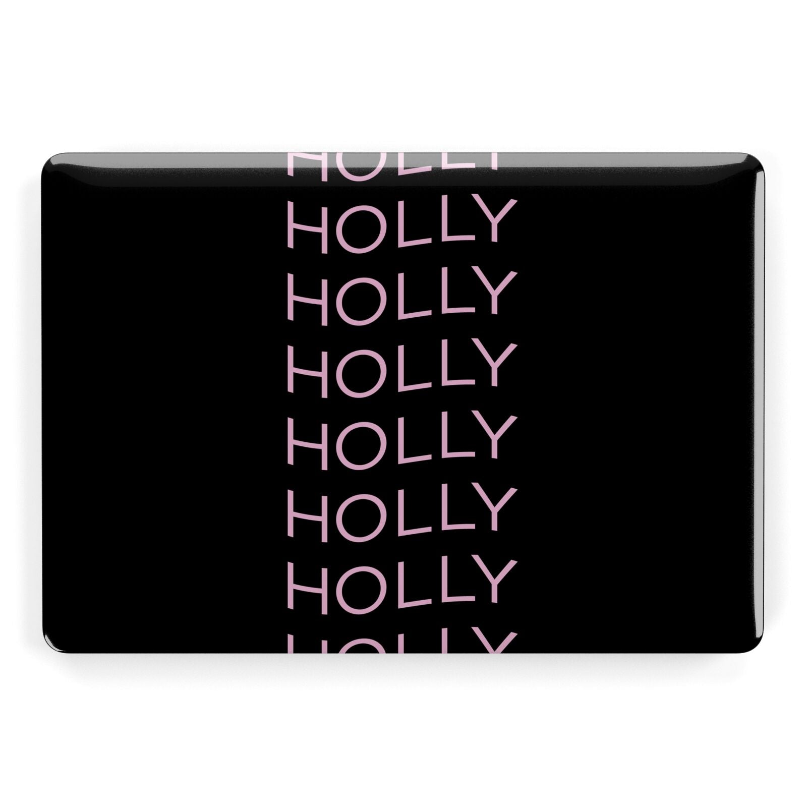 Wavy Name Apple MacBook Case