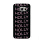 Wavy Name Samsung Galaxy S6 Case
