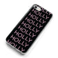 Wavy Name iPhone 8 Bumper Case on Silver iPhone Alternative Image