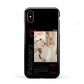 Wedding Date Personalised Photo Apple iPhone XS 3D Tough