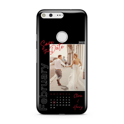 Wedding Date Personalised Photo Google Pixel Case