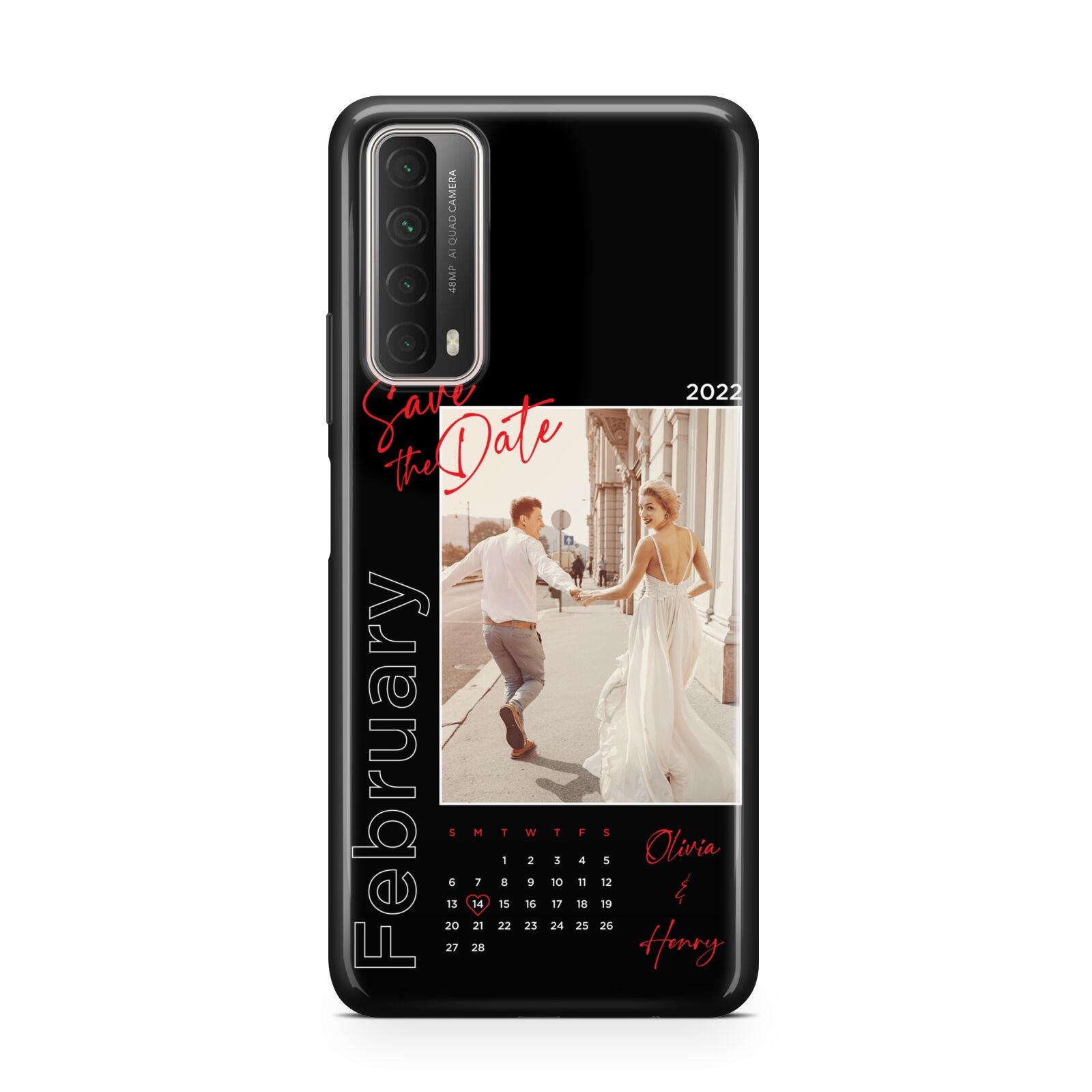 Wedding Date Personalised Photo Huawei P Smart 2021