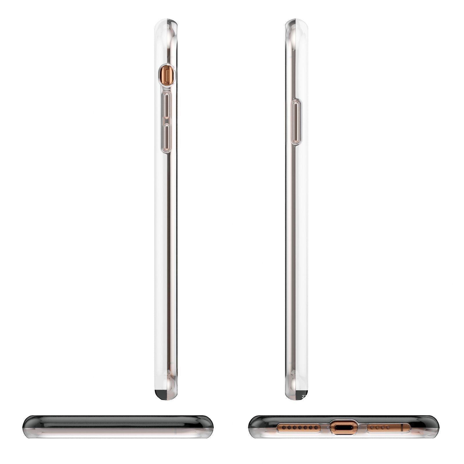 Wedding Date Personalised Photo iPhone 11 Pro Max 3D Tough Case Angle Images