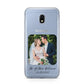 Wedding Photo Upload Keepsake with Text Samsung Galaxy J3 2017 Case