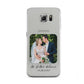 Wedding Photo Upload Keepsake with Text Samsung Galaxy S6 Case