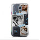 Wedding Snaps Collage with Blue Hearts and Name Samsung Galaxy S5 Mini Case