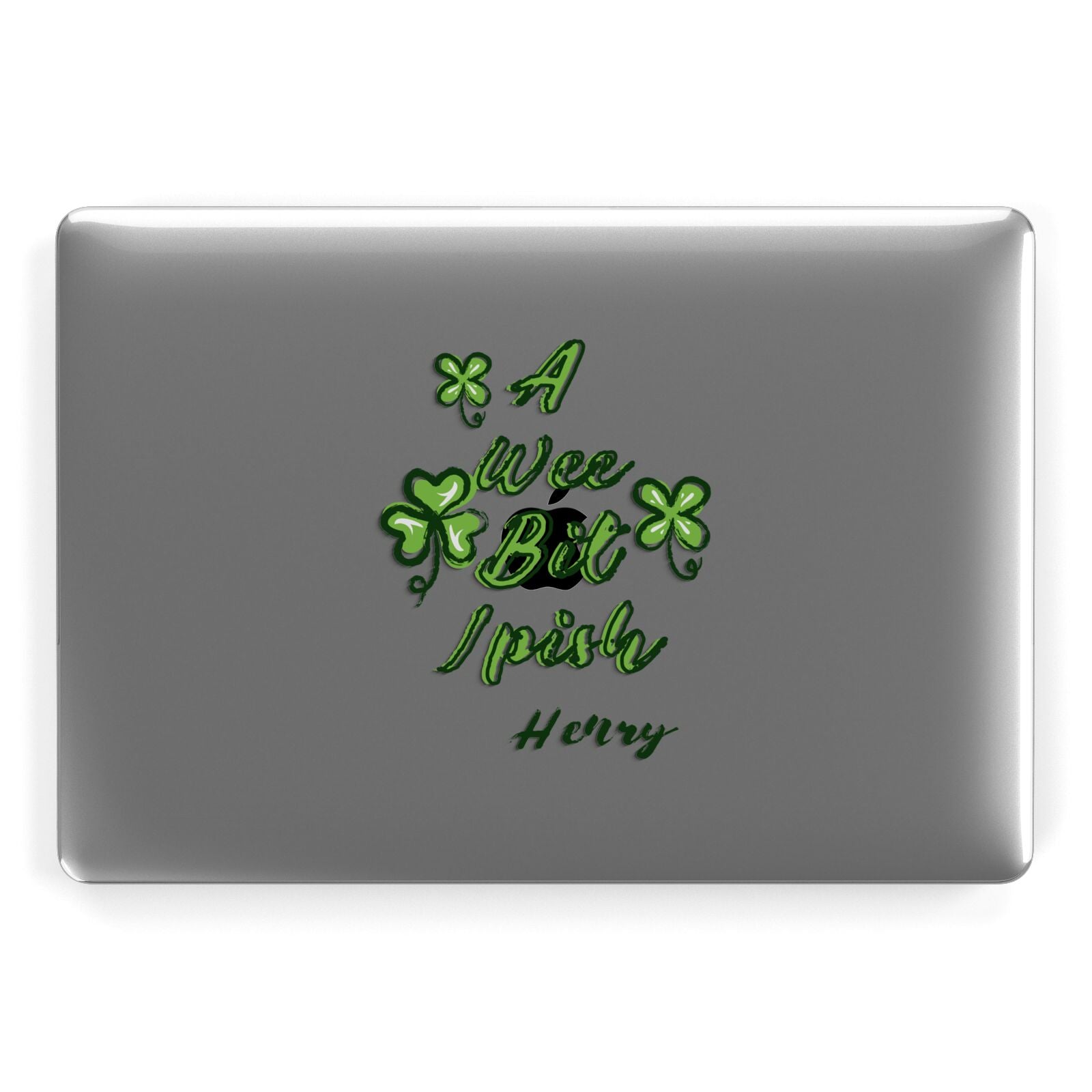 Wee Bit Irish Personalised Apple MacBook Case