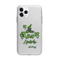 Wee Bit Irish Personalised Apple iPhone 11 Pro Max in Silver with Bumper Case
