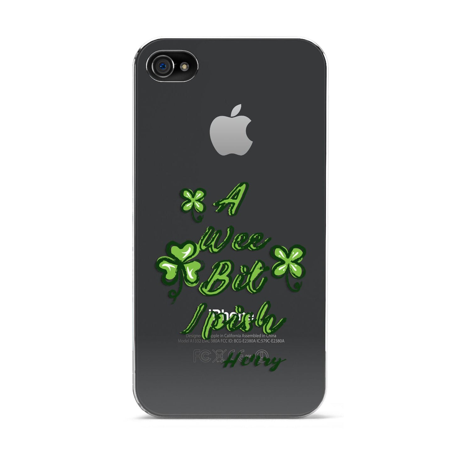 Wee Bit Irish Personalised Apple iPhone 4s Case