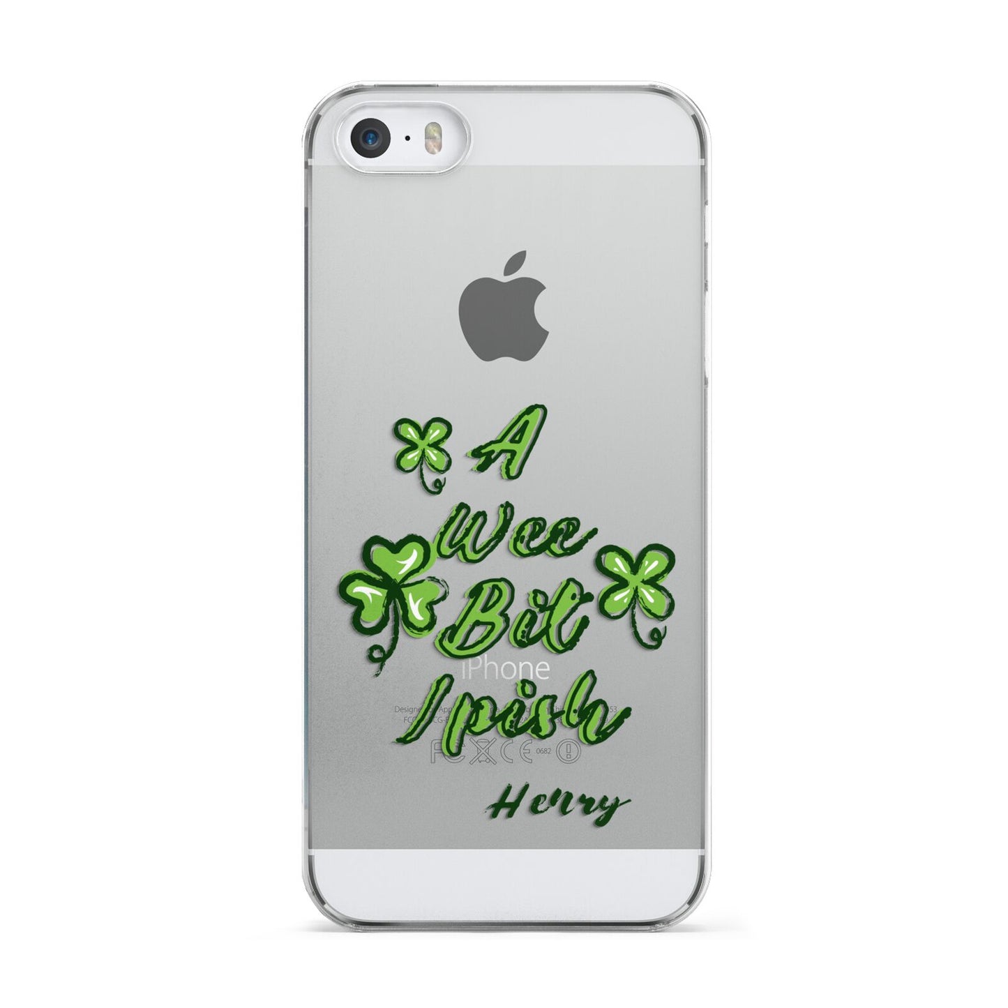 Wee Bit Irish Personalised Apple iPhone 5 Case