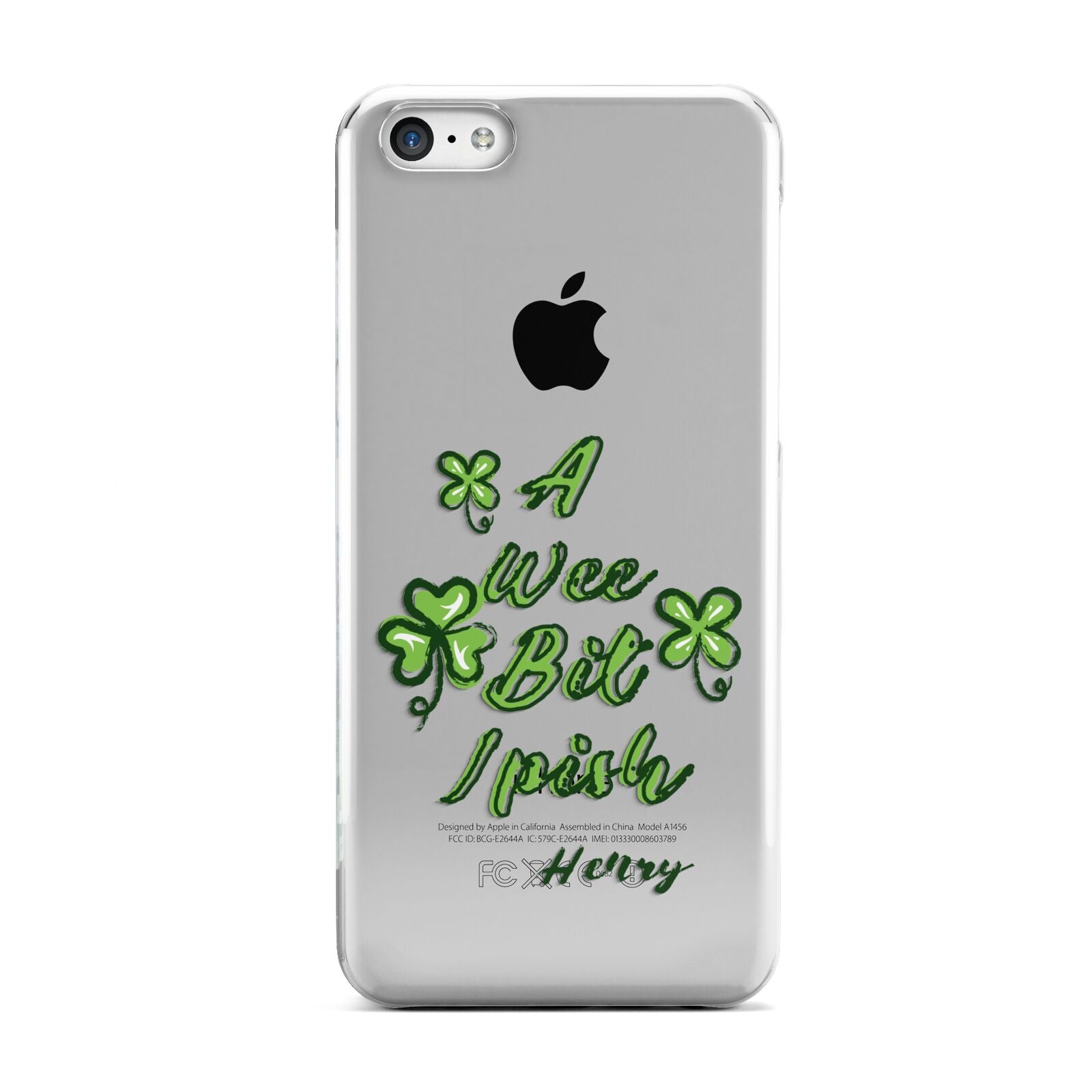 Wee Bit Irish Personalised Apple iPhone 5c Case
