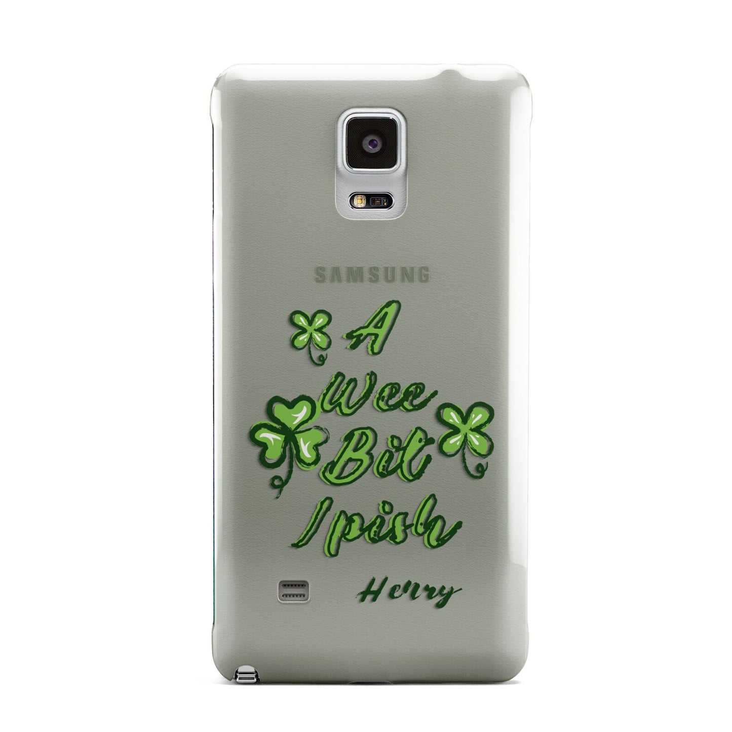 Wee Bit Irish Personalised Samsung Galaxy Note 4 Case