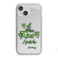 Wee Bit Irish Personalised iPhone 13 Mini TPU Impact Case with White Edges