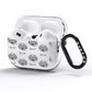 Weimaraner Icon with Name AirPods Pro Clear Case Side Image