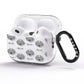 Weimaraner Icon with Name AirPods Pro Glitter Case Side Image