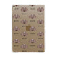Weimaraner Icon with Name Apple iPad Gold Case