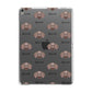 Weimaraner Icon with Name Apple iPad Grey Case