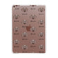 Weimaraner Icon with Name Apple iPad Rose Gold Case