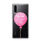Welcome Baby Girl Balloon Huawei P30 Phone Case