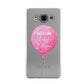 Welcome Baby Girl Balloon Samsung Galaxy A3 Case