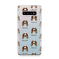 Welsh Springer Spaniel Icon with Name Samsung Galaxy S10 Plus Case