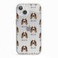 Welsh Springer Spaniel Icon with Name iPhone 13 TPU Impact Case with White Edges
