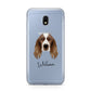Welsh Springer Spaniel Personalised Samsung Galaxy J3 2017 Case