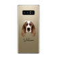 Welsh Springer Spaniel Personalised Samsung Galaxy Note 8 Case