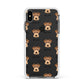 Welsh Terrier Icon with Name Apple iPhone Xs Max Impact Case White Edge on Black Phone