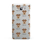 Welsh Terrier Icon with Name Samsung Galaxy A7 2015 Case