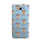 Welsh Terrier Icon with Name Samsung Galaxy A7 2017 Case