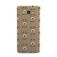 Welsh Terrier Icon with Name Samsung Galaxy A8 Case